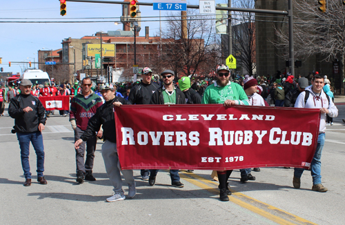 Rovers Rugby - 2019 St Patrick's Day Parade in Cleveland